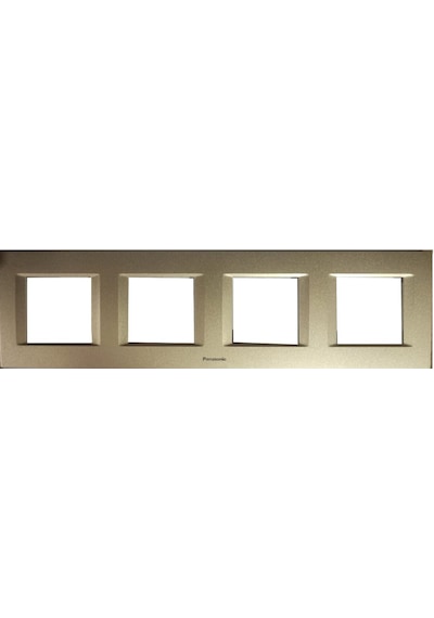 Viko Panasonic Thea 4x2m Optima Serisi Dore Renk Çerçeve - Wvtf08501dr-tr