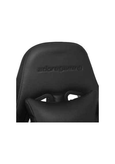 Adore Gaming Prime-x Pofesyonel Oyuncu - Siyah Suni Deri 69x119.5-130x76 Cm