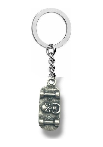 Flip Master Çift Taraflı Kaykay Figürlü Unisex Metal Anahtarlık