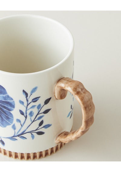 English Home Livy Stoneware Kupa 470 Ml Mavi