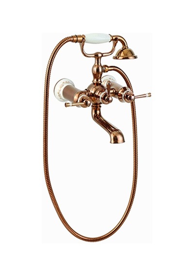 Newarc Pera Banyo Bataryası Parlak Bakır