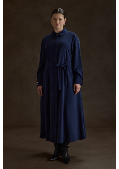 Aker Lacivert Elbise Navy Navy