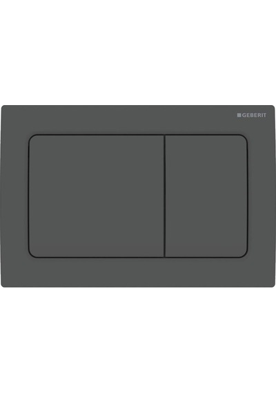 Geberit Alpha30 Kumanda Paneli Mat Siyah