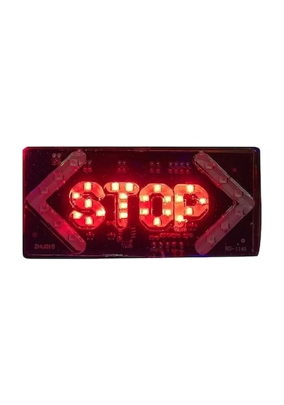 Hubrendy Sh Elektrikli İşaret Cihazı Oklu Stop Küçük