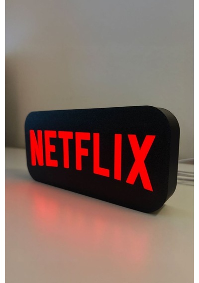 Netflix Tasarımlı Dekoratif Aydınlatma Led Çok Renkli
