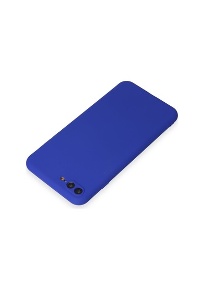 Newface Apple iPhone Uyumlu 7 Plus Kılıf First Silikon - Semeglbl - 57 Koyu Mavi