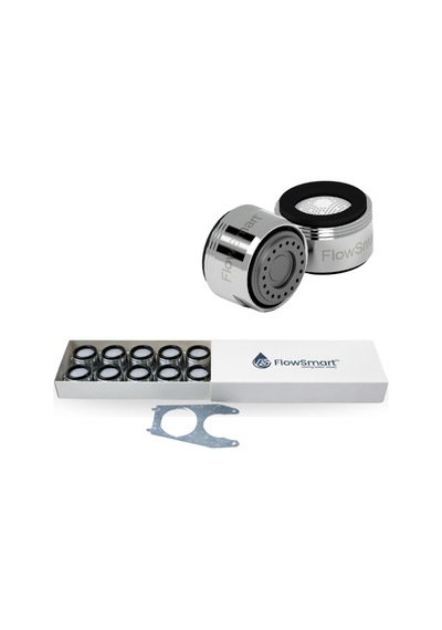 Flowsmart Avantaj Paketi 10 Lu 2 L/dk Su Tasarruflu Aeratör %90 Tasarruf Øf24 Uyumlu