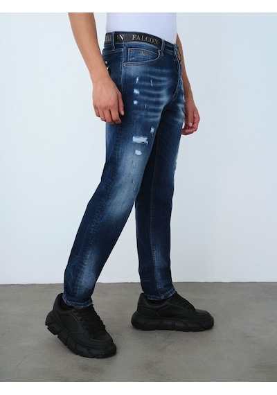 LOFT Ricardo Slim Fit Erkek Pantolon Lf2040379 Q1.v1 Denim LOFT Ricardo Slim Fit Erkek Pantolon Lf2040379 Q1.v1 Denim