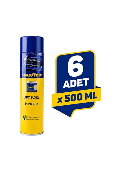 Hızlı Cila 500 Ml - Goodyear 6 Adet