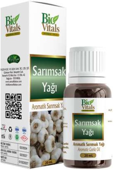 Bio Vitals Sarımsak Yağı 20ml X 2 Adet