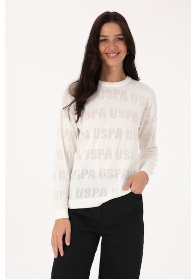 U.s. Polo Assn. Kadın Kazak /triko 50309651-vr256 İnci