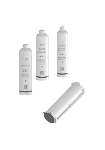 Ortimax Water Chef Direkt Akışlı Su Arıtma Cihazı Filtre Seti, 3'lü Set Diğer