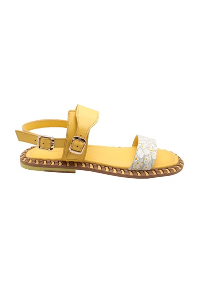 Kemal Tanca 862 J-4 Kadın Sandalet Sarı