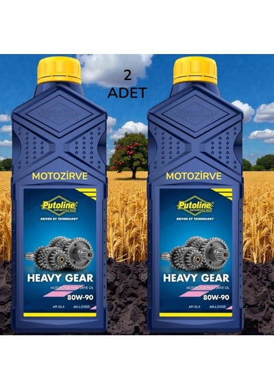 Putoline Heavy Gear 80w-90 Şanzıman Yağı 1 Litre 2 Adet