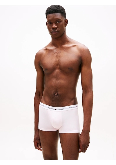 Tommy Hilfiger 3p Trunk Prınt Erkek Sarı Boxer - Um0um02768 Tommy Hilfiger 3p Trunk Prınt Erkek Sarı Boxer - Um0um02768