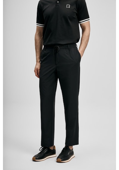 Lufian Fenrıc Smart Erkek Chino Pantolon Slim Fit Siyah Siyah 111190362100100