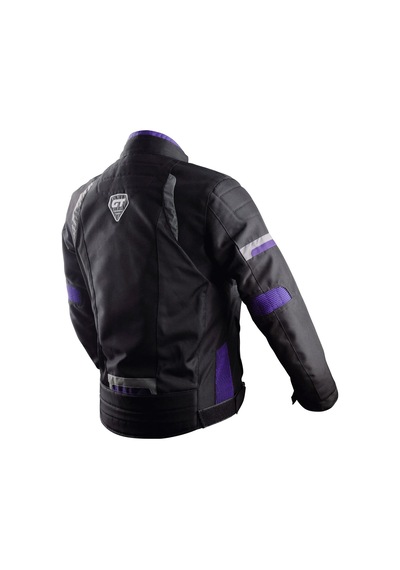 Forte Gt 2001072 İnferno Kadın Motosiklet Korumalı Mont Mor