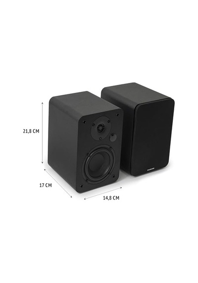 A4 Arc Aktif Hoparlör Siyah Hdmı Arc, Rca, Bluetooth, Optik, Usb, Sub Out