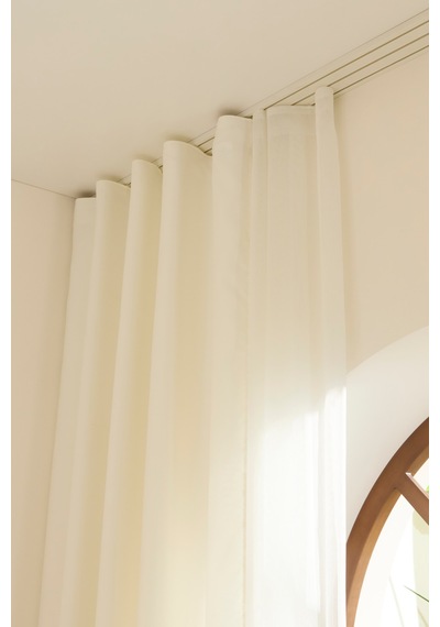 Kaşmir Home Harper Star Blackout Krem Perde 150x270 Cm Krem