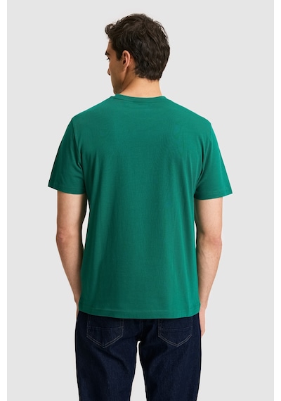 U.s. Polo Assn. Erkek Koyu Yeşil Tişört Basic 50326953-vr079 Koyu Yesıl