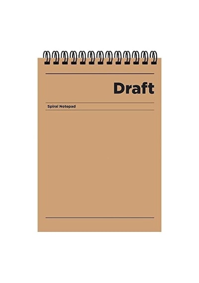 Keskin A4 Kareli Bloknot Draft - Kahverengi Diğer