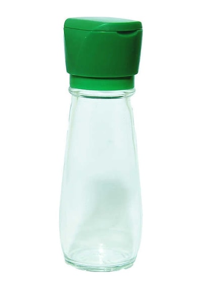 Tuz Karabiber Cam Değirmeni Yeşil Renkli