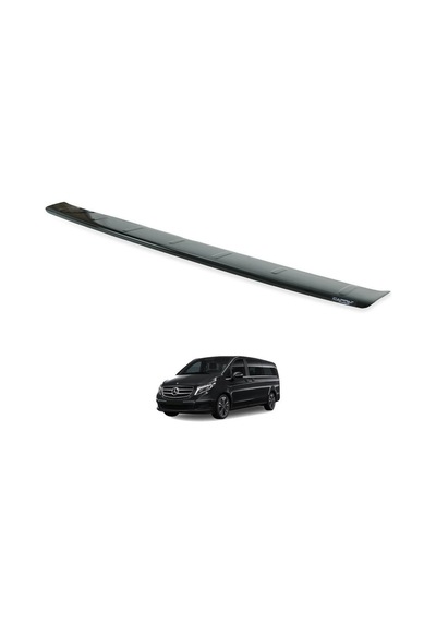 Mercedes V Class Ferrous Arka Tampon Üstü Koruyucu Parlak 2019 Ve Üstü