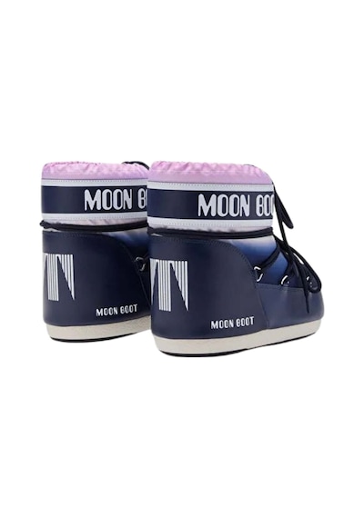 Moon Boot Moon Boot Icon Low Unisex Çocuk Kar Botu Blue Mavi