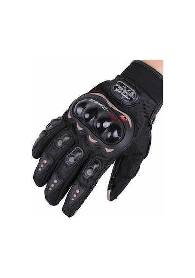 Biker Tam Parmak Korumalı Ve Nefes Alabilen Telefon Uyumlu Motorcu & Bisiklet Eldiveni Pro Spor Eldiveni