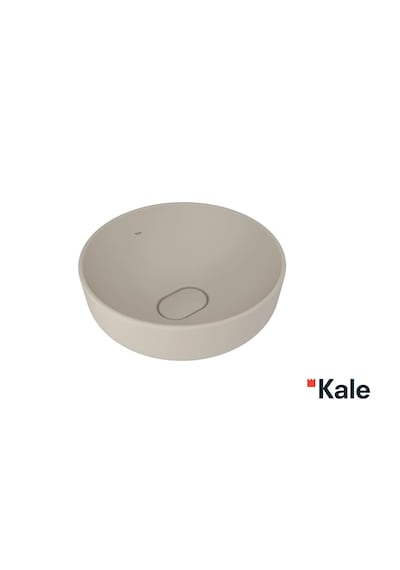 Kale Zero 2.0 40 Cm Mat Vizon Yuvarlak Çanak Lavabo