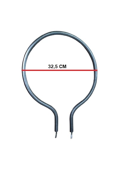 Fırın Rezistans Elma Büyük 650w Çap:32,5cm 11.5mm 220v