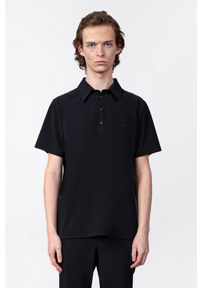 Isaora Erkek Polo Yaka T Shirt Isr31140 Siyah Siyah