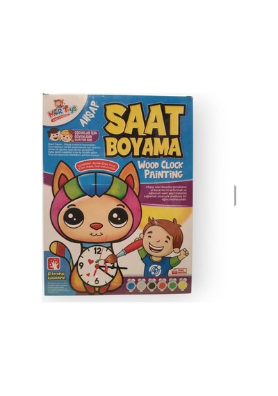 Ahşap Saat Boyama