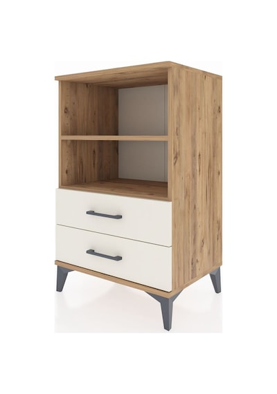 Hyperion Komodin 2 Raflı 2 Çekmeceli 60x44x96 Çam-aytaşı Çam