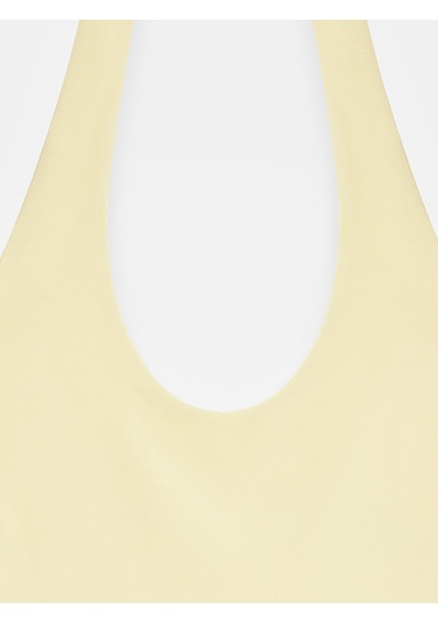Dilvin 32726 Halter Yaka Top-açık Sarı