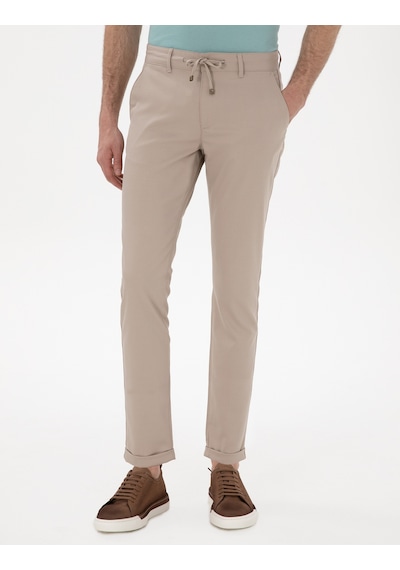 Pierre Cardin Erkek Bej Pantolon Kanvas-chino 50305260-vr011 Bej