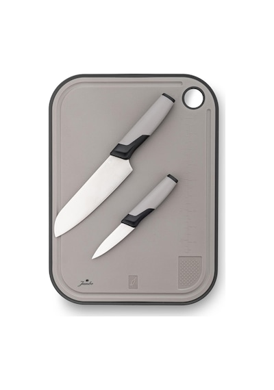 Jumbo Smart Grey Kesme Tahtası Seti Grey
