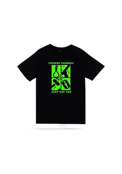 Stoned&Fame Type O Negative, Rock Metal Müzik Baskılı Siyah %100 Pamuk T-shirt SIYAH