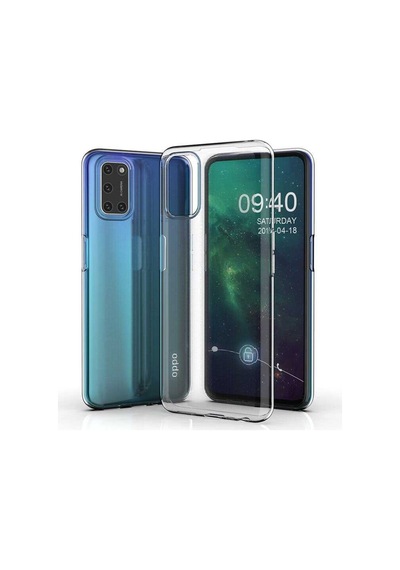 Oppo A72 Kılıf Zore Şeffaf Ince Ve Esnek Süper Silikon Kılıf Renksiz