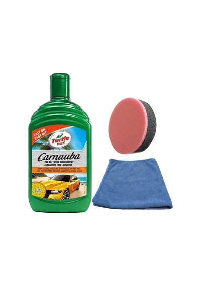 Turtle Wax Carnauba Cila, Sünger, Bez
