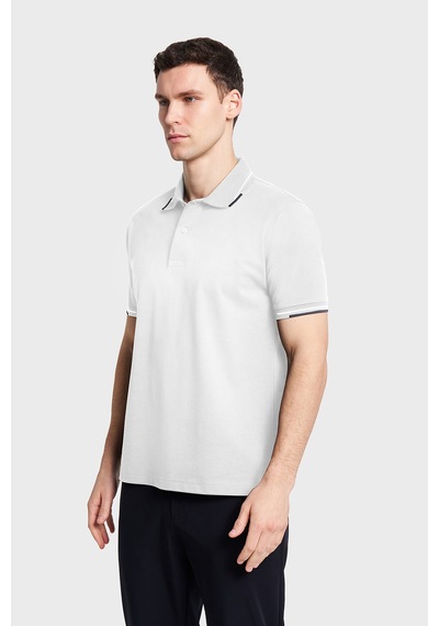 Lescon Erkek Kısa Kol Polo Yaka T-shirt 26y-1132 Beyaz