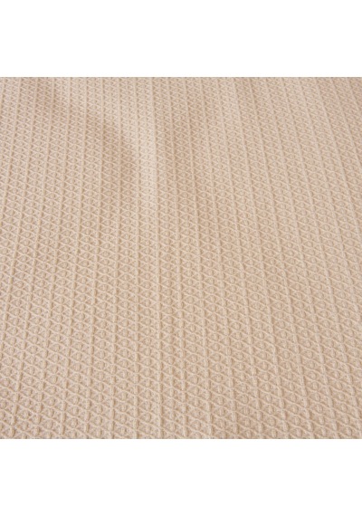 Soft Sable Çift Kişilik Pike - Bej - 200x220 Cm Renkli