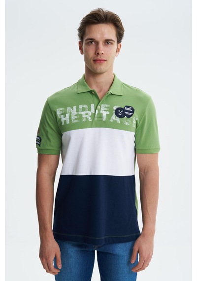 AR-MA Arma Erkek Likralı Pamuklu Regular Fit Polo Yaka Tişört 001