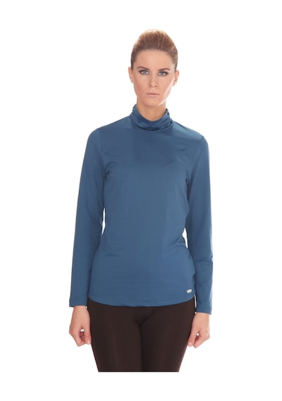 Bulalgiy Kadın Mavi Basic T-shirt - Bga263519 Mavi
