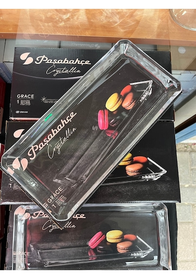 Paşabahçe Nude Glamour Servis Tabağı Saydam