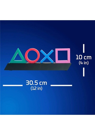Playstation Icons Light 3 Işık Modlu Ve Müzikte Sese Duyarlı