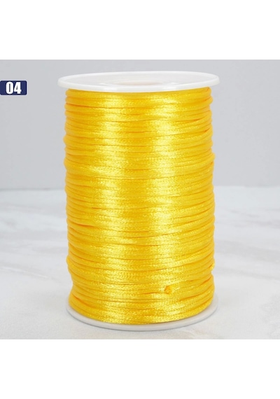 Sıçan Kuyruğu İp 2 Mm Sarı 100mt