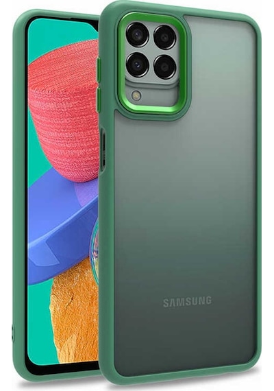 Samsung Uyumlu Galaxy M33 Kılıf Zore Flora Kapak