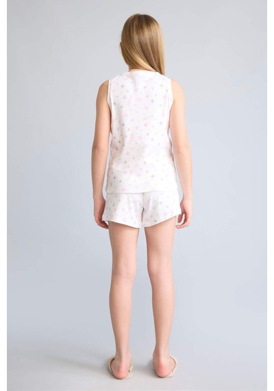 Defacto Regular Fıt Fitilli 2li Pijama Takımı Kız Çocuk H8091a826hswt34 Beyaz-wt34 Defacto Regular Fıt Fitilli 2li Pijama Takımı Kız Çocuk H8091a826hswt34 Beyaz-wt34