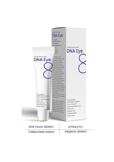 Procsın Hydro Solutıon Dna Eye  Ve Mor Halkalara Karşı Göz Çevresi Yenileyici Krem 20 ML